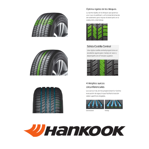 175/70R14 84T HANKOOK KINERGY H735 - Imagen 2