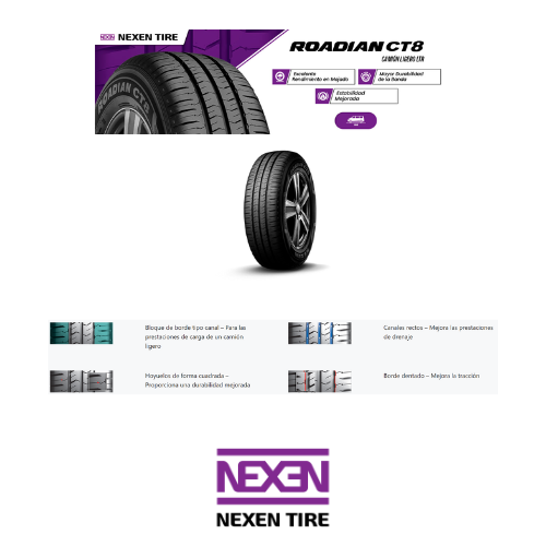 195/60R16 C 6T 99/97H NEXEN ROADIAN CT8 - Imagen 2