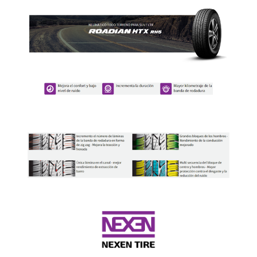 235/55R18 104V NEXEN RODIAN HTX RH5 M+S - Imagen 2